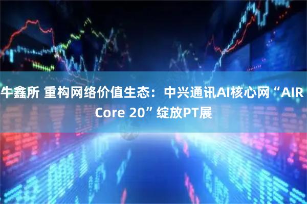 牛鑫所 重构网络价值生态：中兴通讯AI核心网“AIR Core 20”绽放PT展